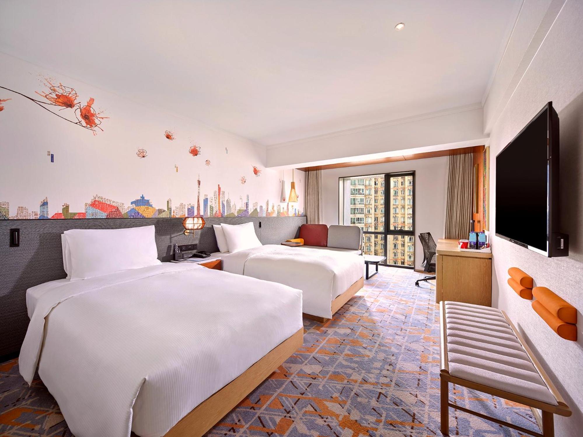 Hilton Garden Inn Guangzhou Tianhe Экстерьер фото