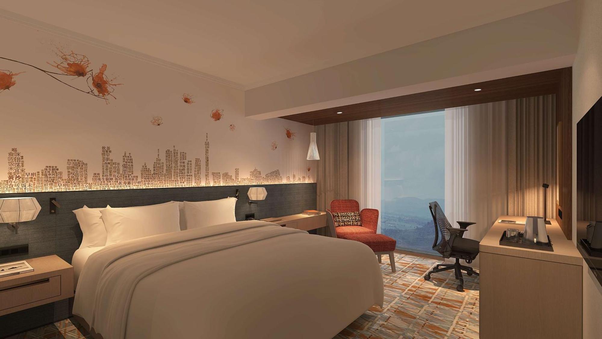 Hilton Garden Inn Guangzhou Tianhe Экстерьер фото